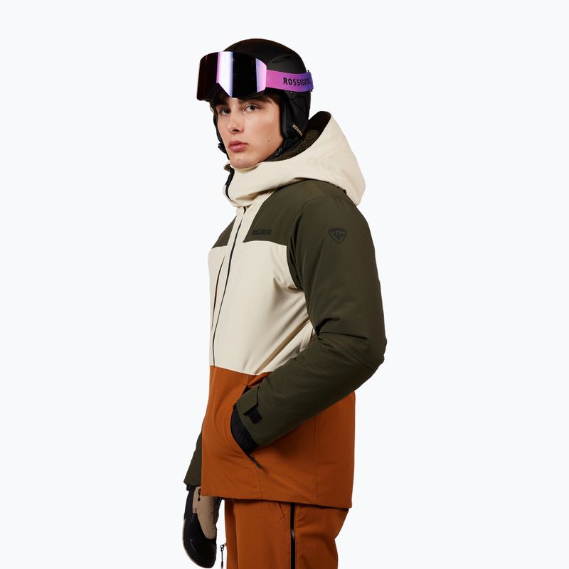 Men's ski jacket Rossignol Outerlimits Insulated fog 4