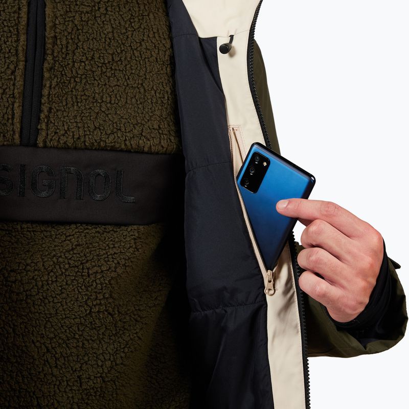 Men's ski jacket Rossignol Outerlimits Insulated fog 16