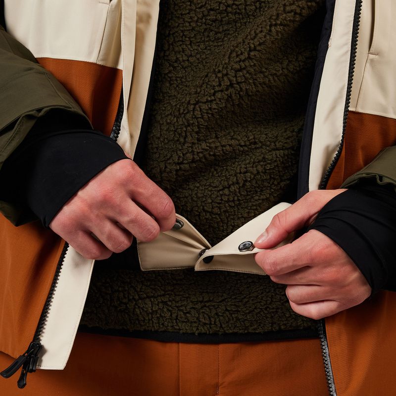 Men's ski jacket Rossignol Outerlimits Insulated fog 17