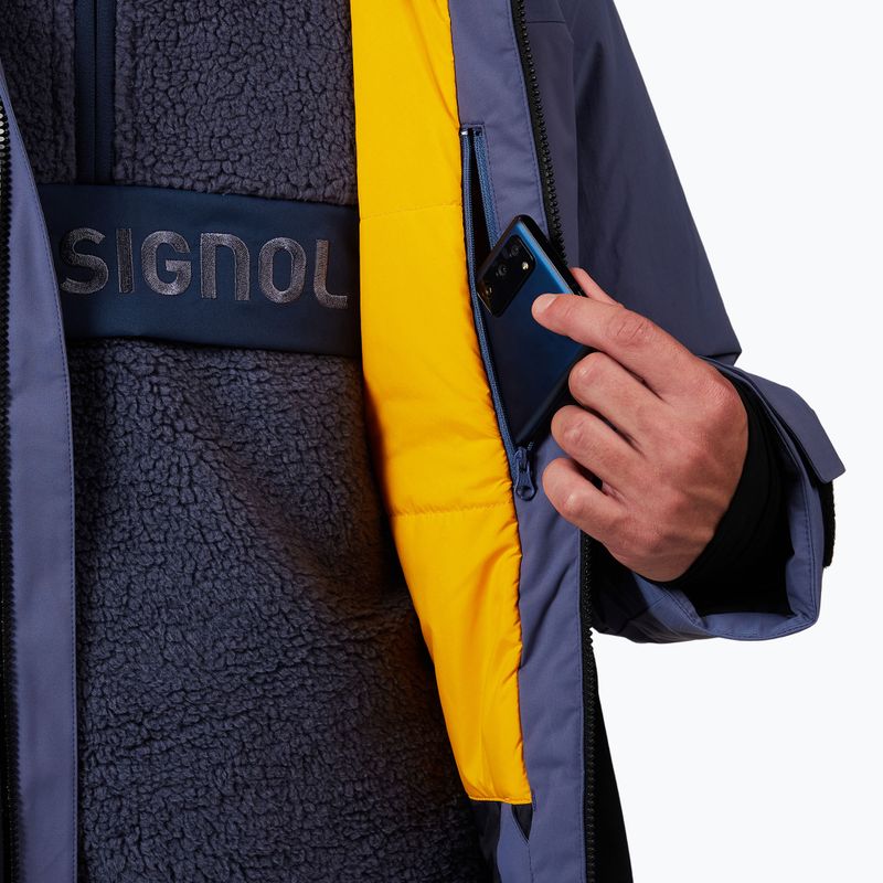 Men's ski jacket Rossignol Outerlimits Insulated true night blue 17