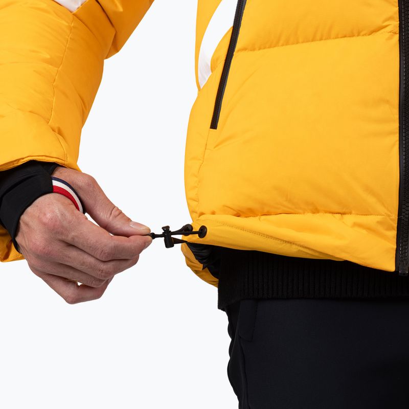 Men's ski jacket Rossignol Daille Down saffron ylw 11