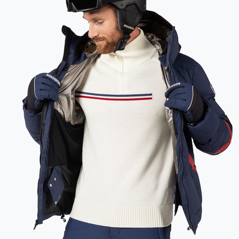 Men's ski jacket Rossignol Daille Down dark navy 10