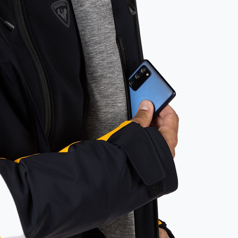 Men's ski jacket Rossignol Ciastel black 14