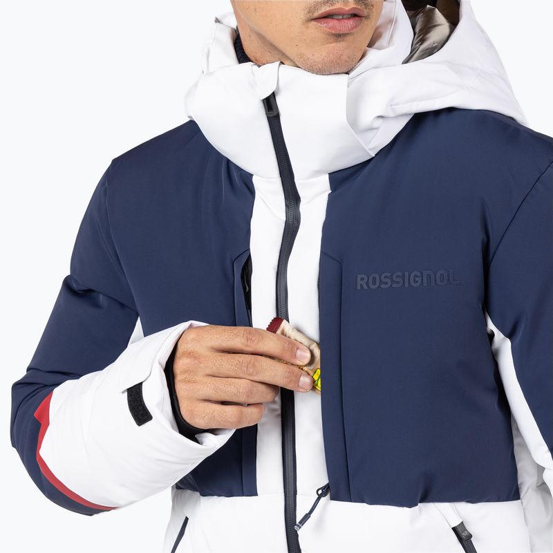 Men's ski jacket Rossignol Ciastel Down Mix dark navy 8