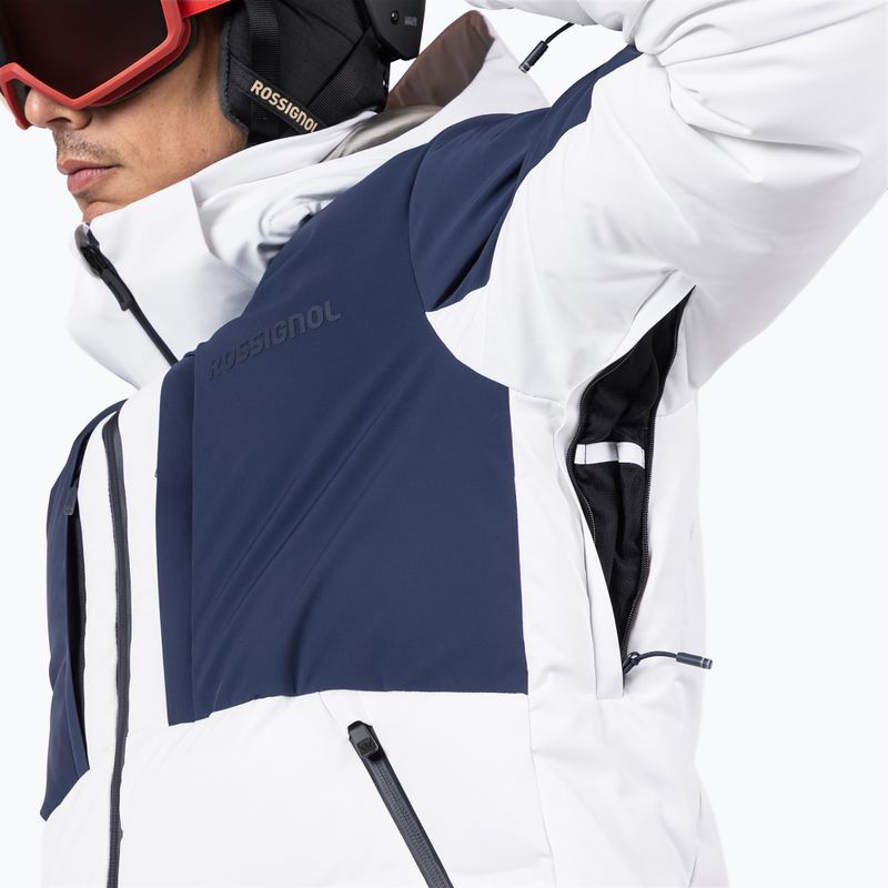 Men's ski jacket Rossignol Ciastel Down Mix dark navy 10