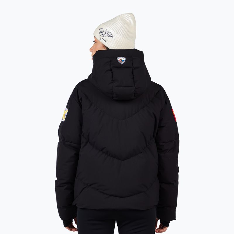 Women's ski jacket Rossignol JCC Allsnow Down black 3