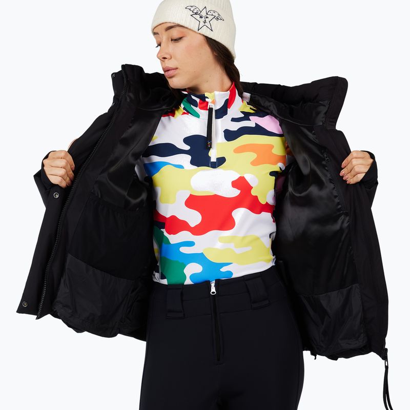 Women's ski jacket Rossignol JCC Allsnow Down black 10