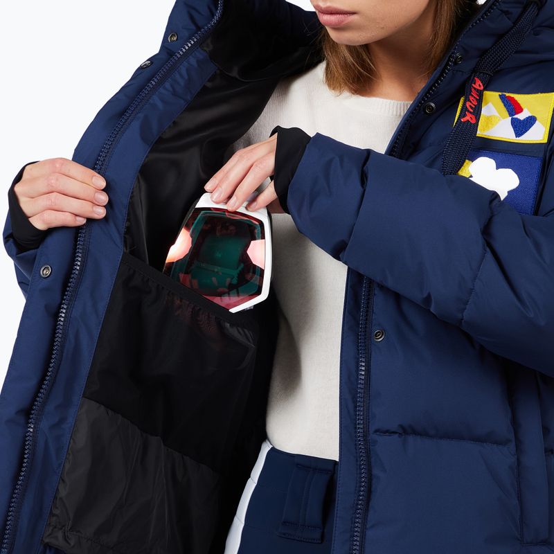 Women's ski jacket Rossignol JCC Allsnow Down cosmic blue 12