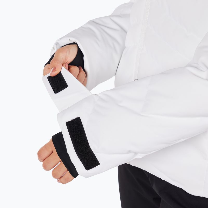 Women's ski jacket Rossignol Staci Insulated white 11