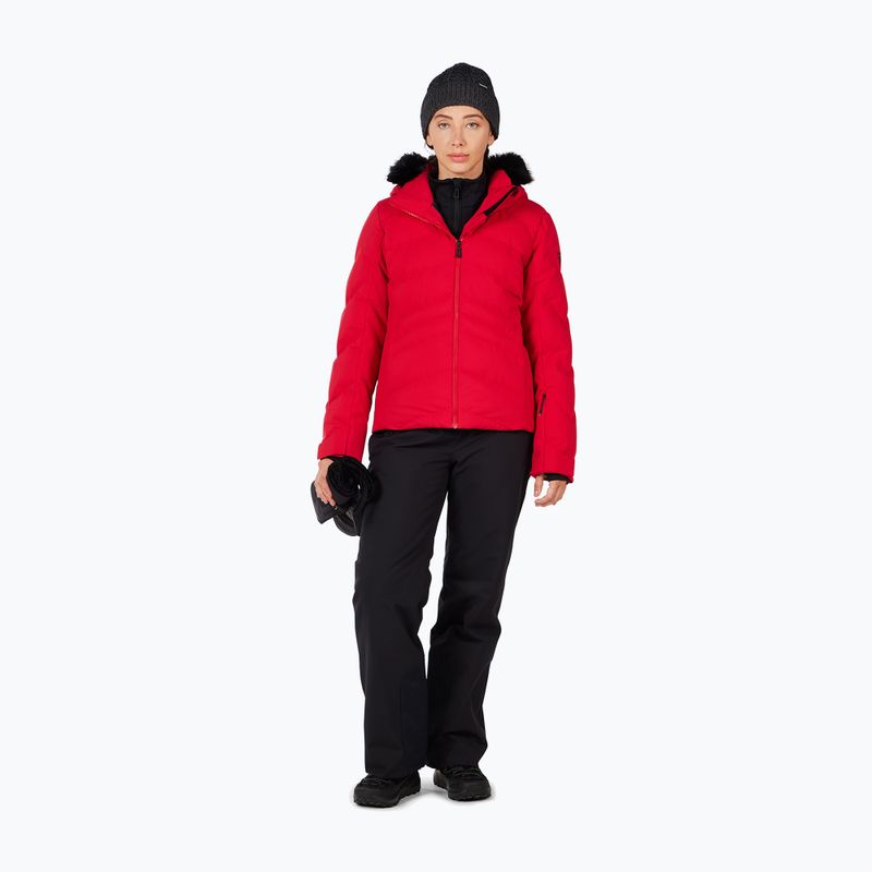 Women's ski jacket Rossignol Staci Insulated ruby red 2
