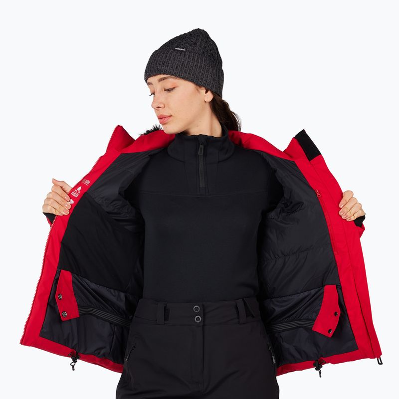 Women's ski jacket Rossignol Staci Insulated ruby red 14