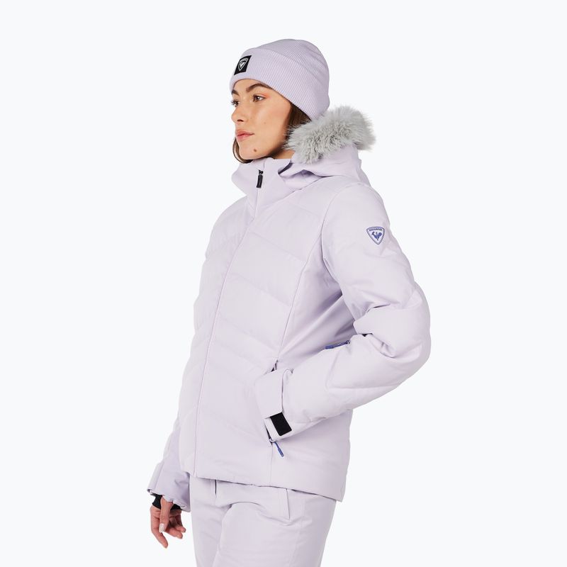 Women's ski jacket Rossignol Staci Insulated galactic lilac 4
