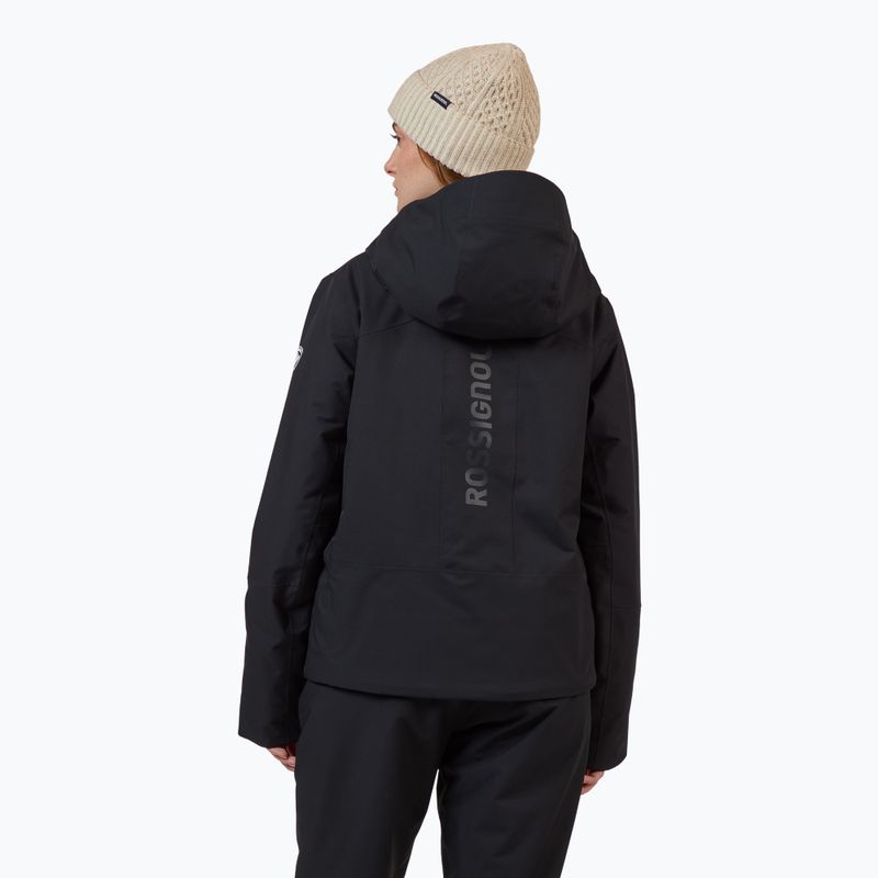Women's ski jacket Rossignol Rochrun Insulated black 3
