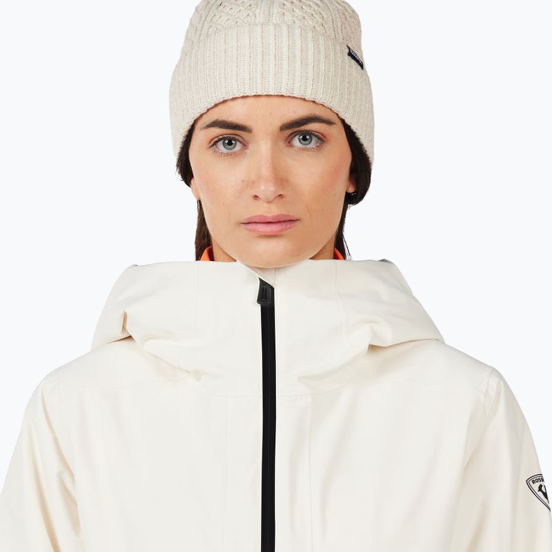 Women's ski jacket Rossignol Rochrun Insulated nature white 8