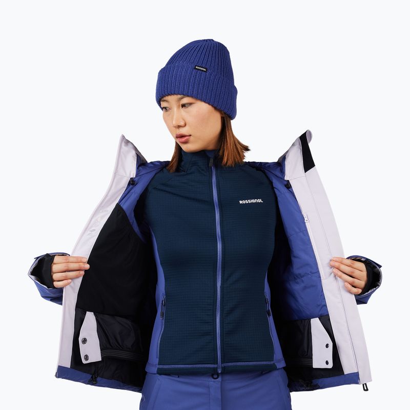 Women's ski jacket Rossignol Rochrun Insulated galactic lilac 13