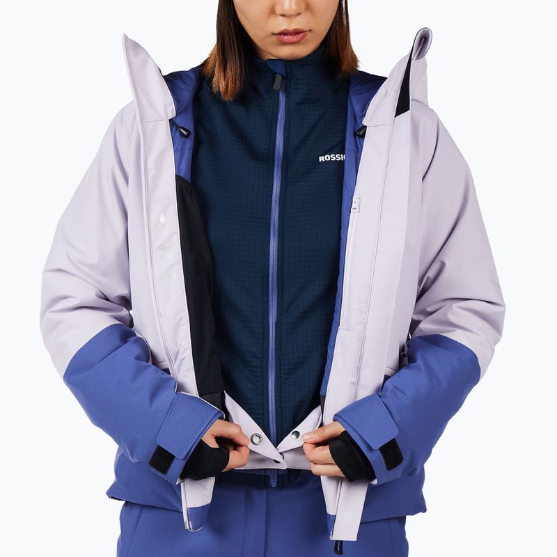 Women's ski jacket Rossignol Rochrun Insulated galactic lilac 14