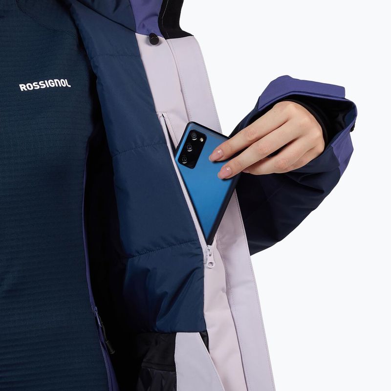 Women's ski jacket Rossignol Velika Insulated galactic lilac 11