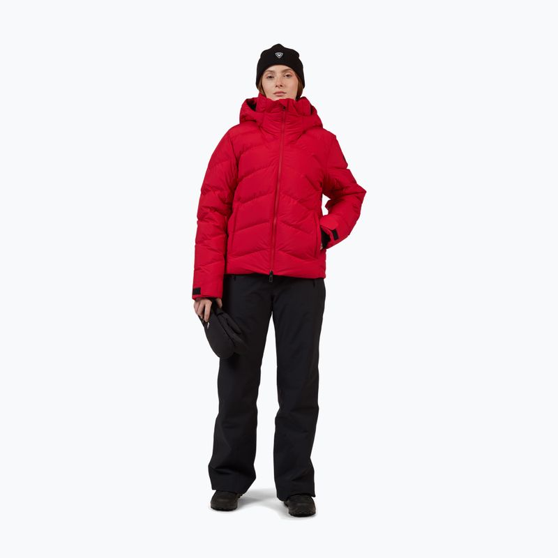 Women's ski jacket Rossignol Wispile Ripstop Down ruby red 2
