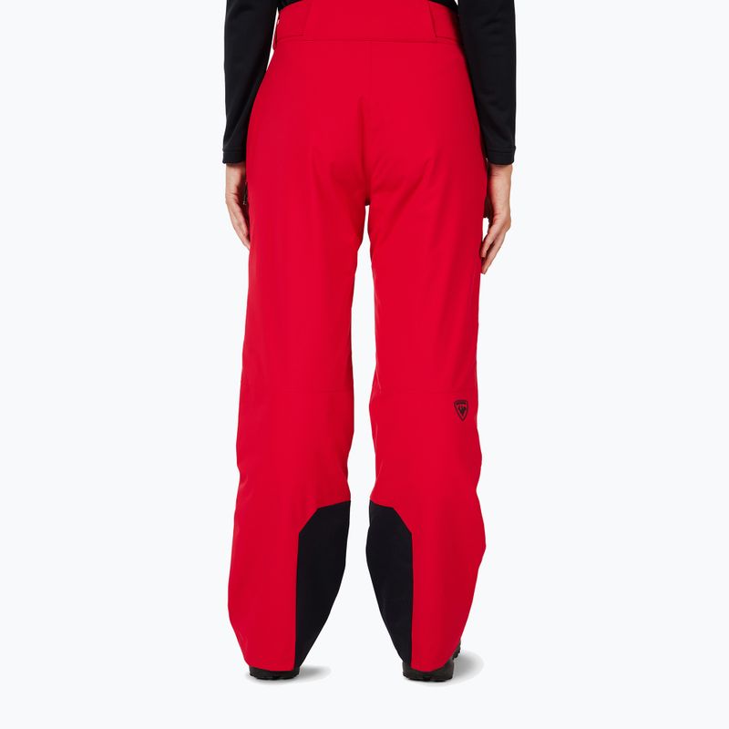 Women's ski trousers Rossignol Strawpile Insulated ruby red 3
