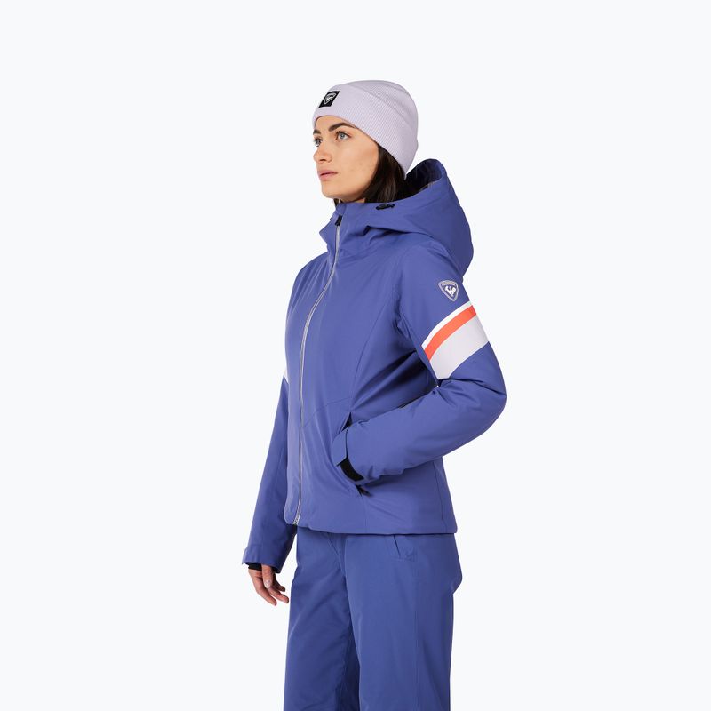 Women's ski jacket Rossignol Strawpile Jkt future blue 4