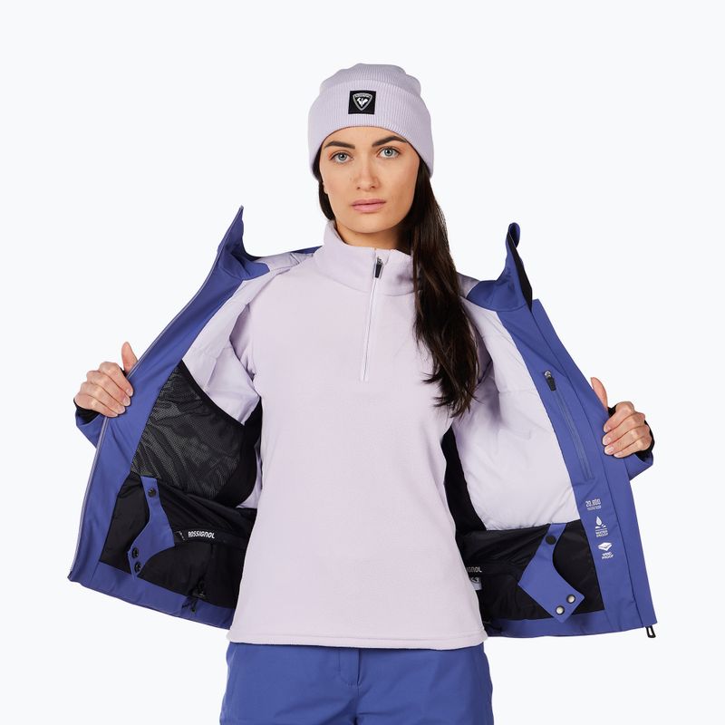 Women's ski jacket Rossignol Strawpile Jkt future blue 10