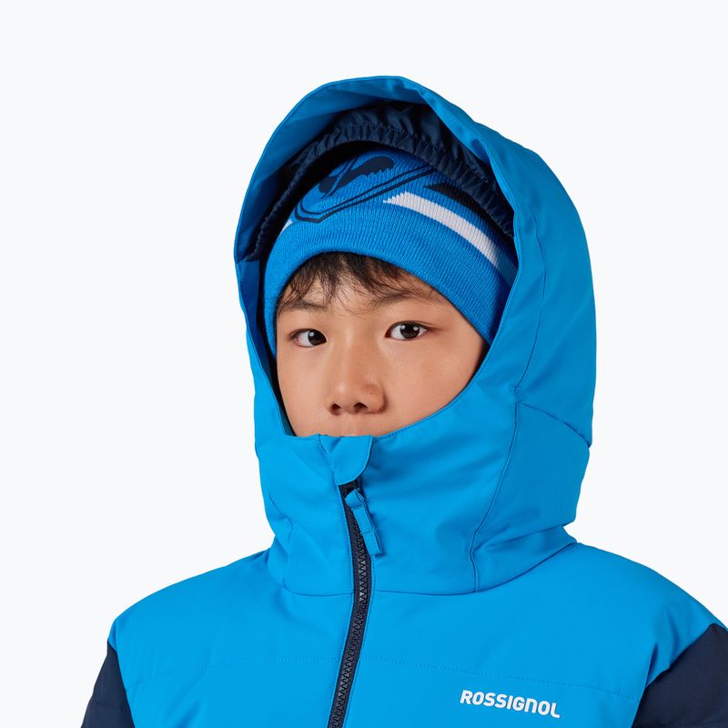 Children's ski jacket Rossignol Siz Quiled dark navy 6