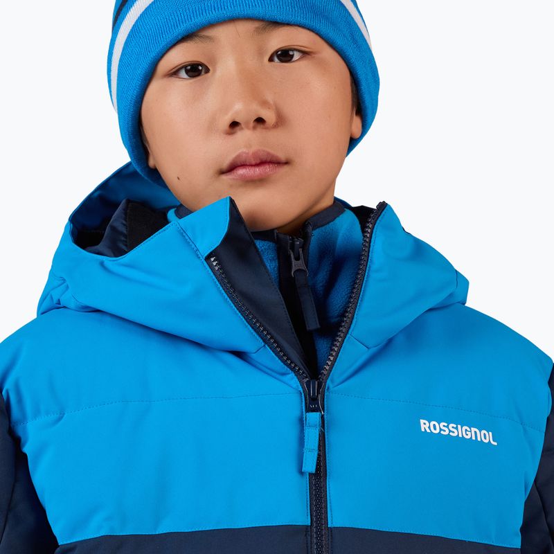 Children's ski jacket Rossignol Siz Quiled dark navy 8