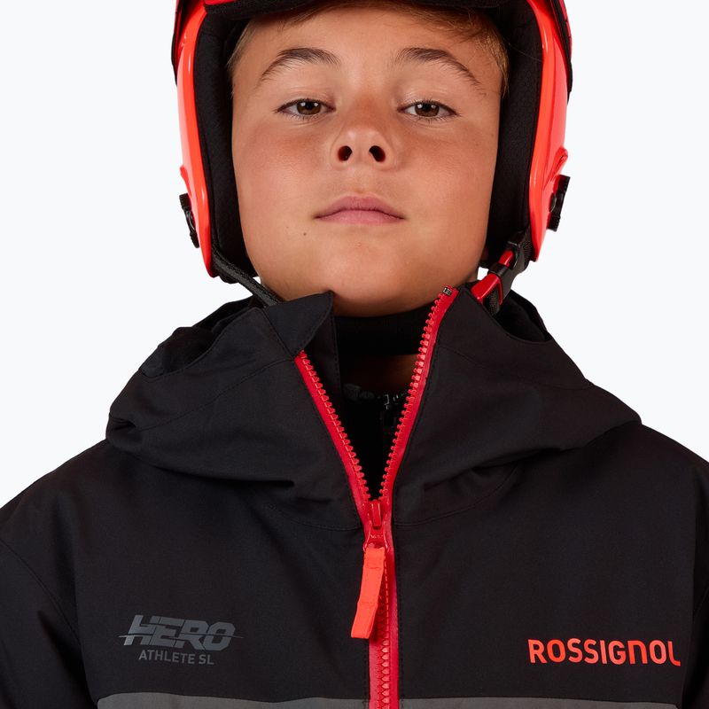 Children's ski jacket Rossignol Hero Velika Insulated black 5