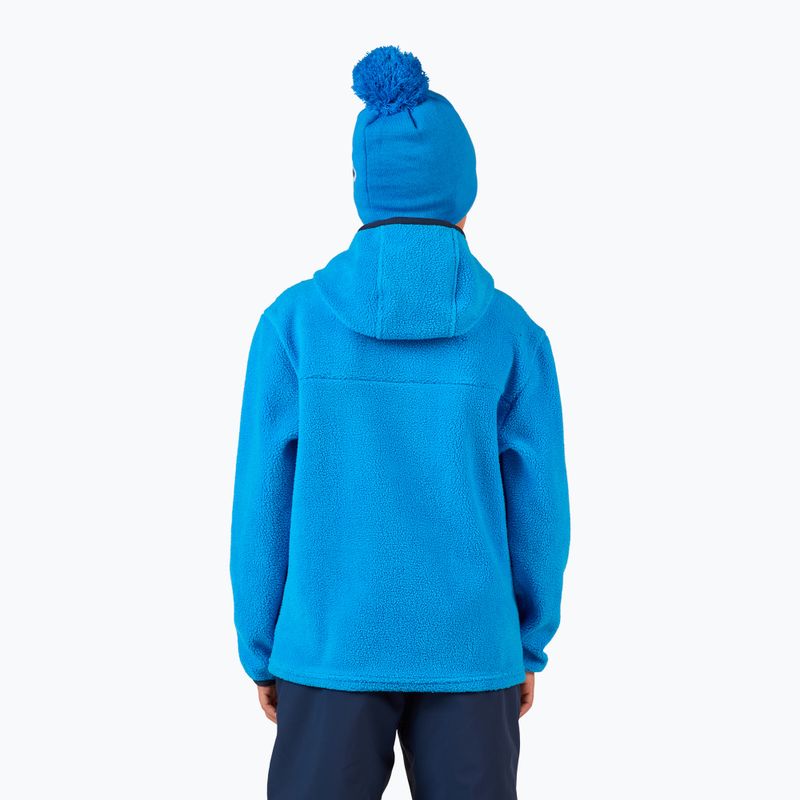 Children's sweatshirt Rossignol Alltrack Anorak Fleece blazing blue 3