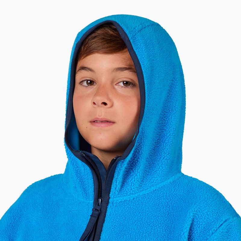 Children's sweatshirt Rossignol Alltrack Anorak Fleece blazing blue 5