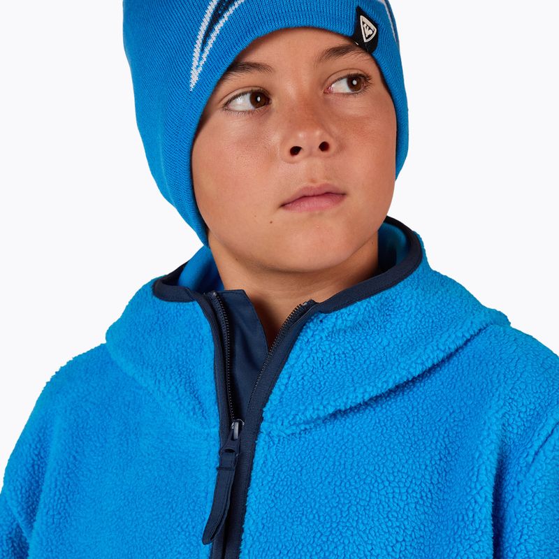 Children's sweatshirt Rossignol Alltrack Anorak Fleece blazing blue 6