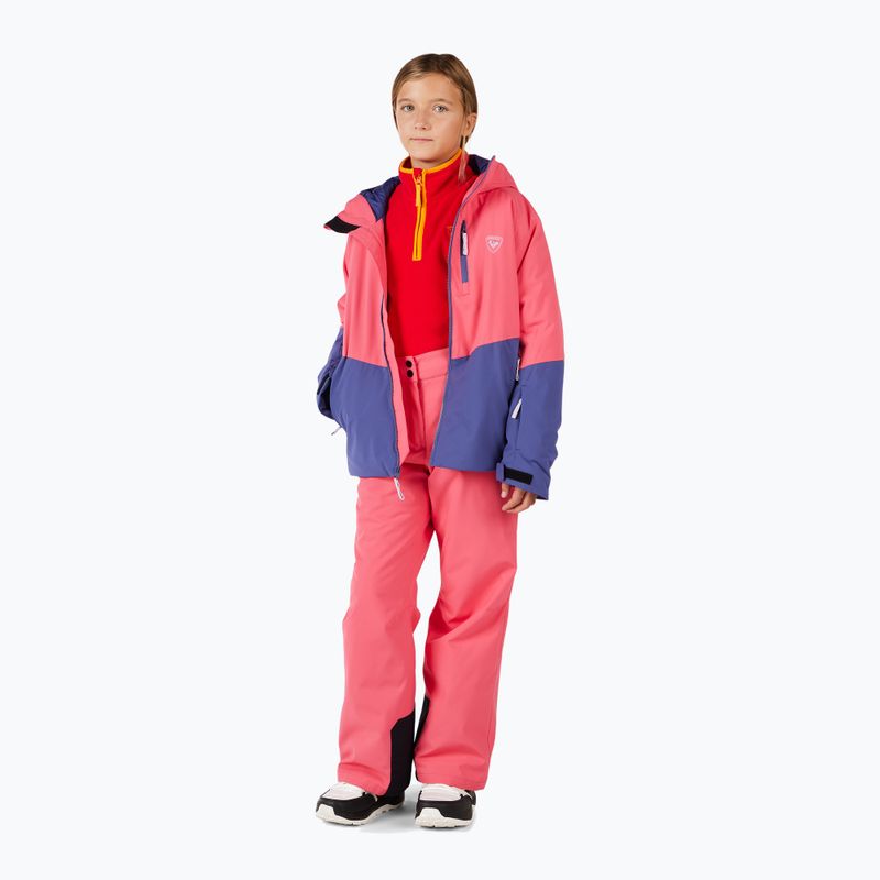Children's ski trousers Rossignol Insulated Girls tea rose 2