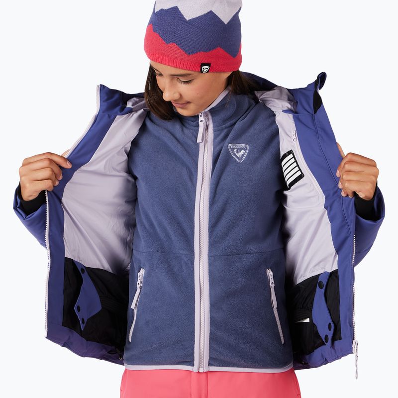 Children's ski jacket Rossignol Girl Staci future blue 10