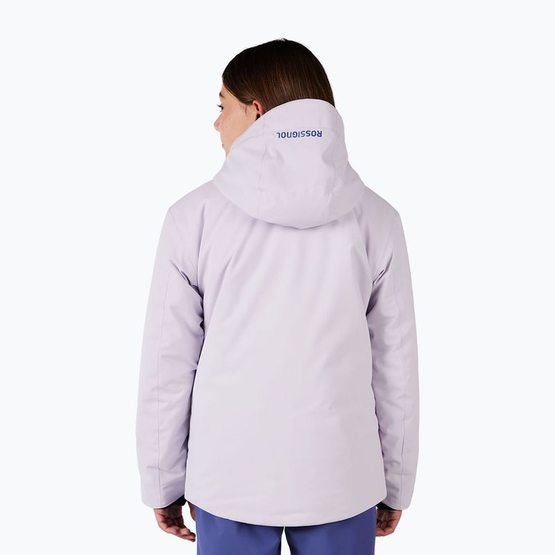 Children's ski jacket Rossignol Strawpile Jr galactic lilac 3