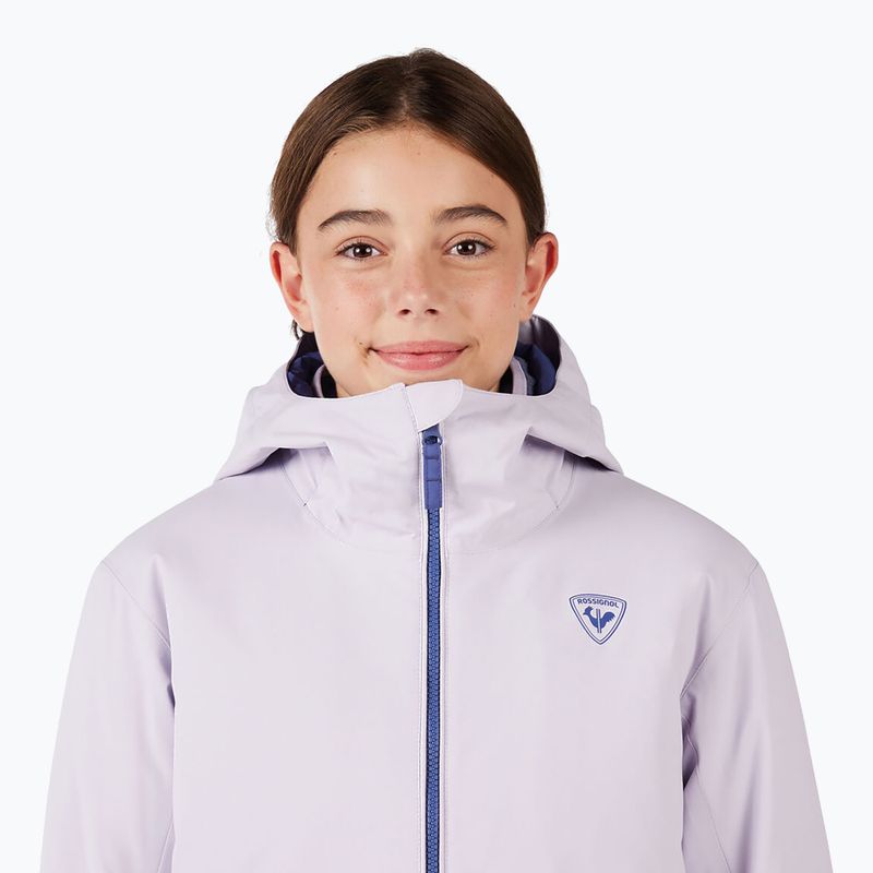 Children's ski jacket Rossignol Strawpile Jr galactic lilac 5