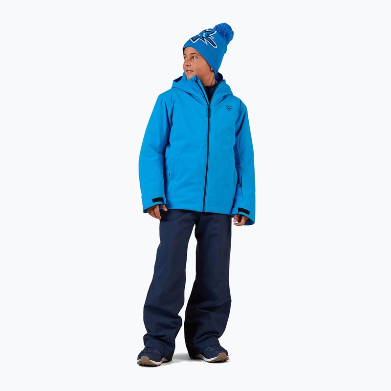 Children's ski jacket Rossignol Strawpile Jr blazing blue 2