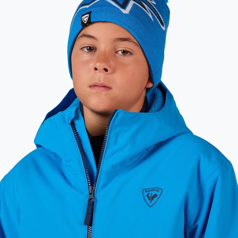 Children's ski jacket Rossignol Strawpile Jr blazing blue 5