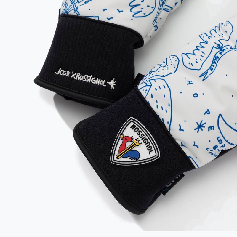 Women's ski gloves Rossignol JCC Mitten snow angel artic print 2