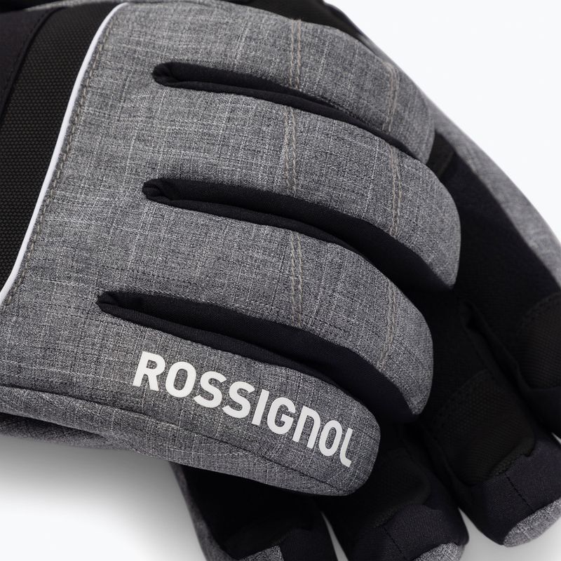Men's ski gloves Rossignol Tech Impr iTip heather grey 2