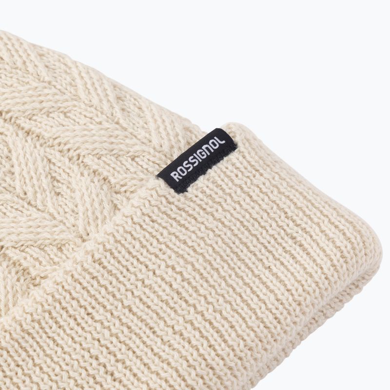 Women's winter hat Rossignol Sofia nature white 2