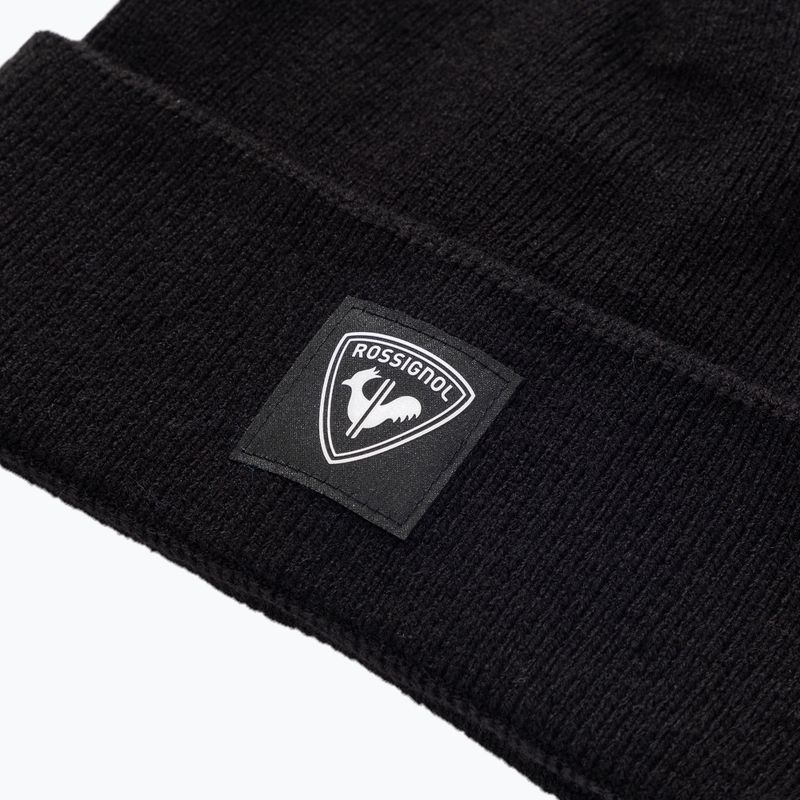 Winter hat Rossignol Corporate T black 2