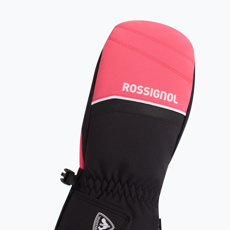 Children's ski gloves Rossignol Tech Impr M tea rose 2