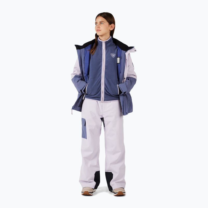 Children's fleece sweatshirt Rossignol Jr Strawpile Fleece Fz RLNYL03_A02 true night blue 3