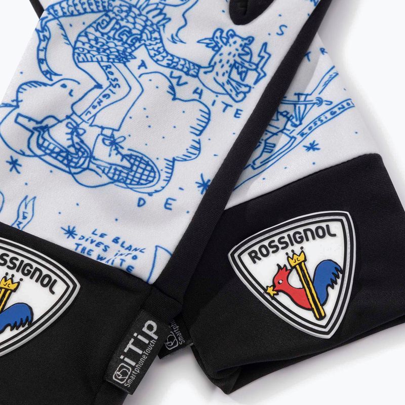 Multipurpouse gloves Rossignol JCC I Tips snow angel artic print 2