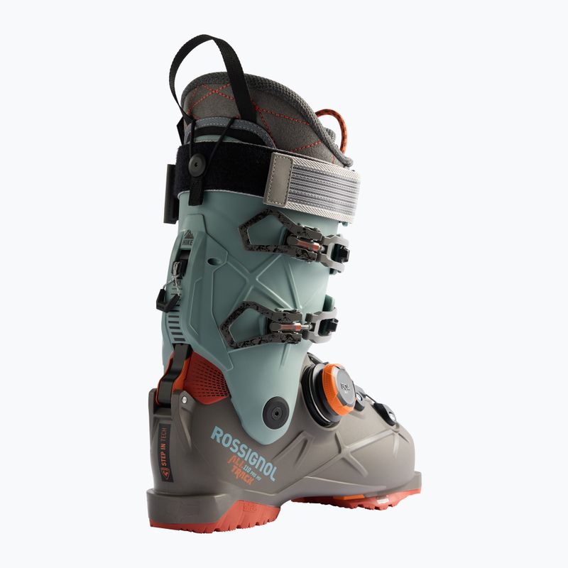 Men's ski boots Rossignol Alltrack 110 PRO MV BOA GW bronze/aqua blue 2