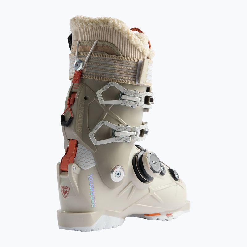 Women's ski boots Rossignol Alltrack 90 PRO BOA W beige/mastic 2