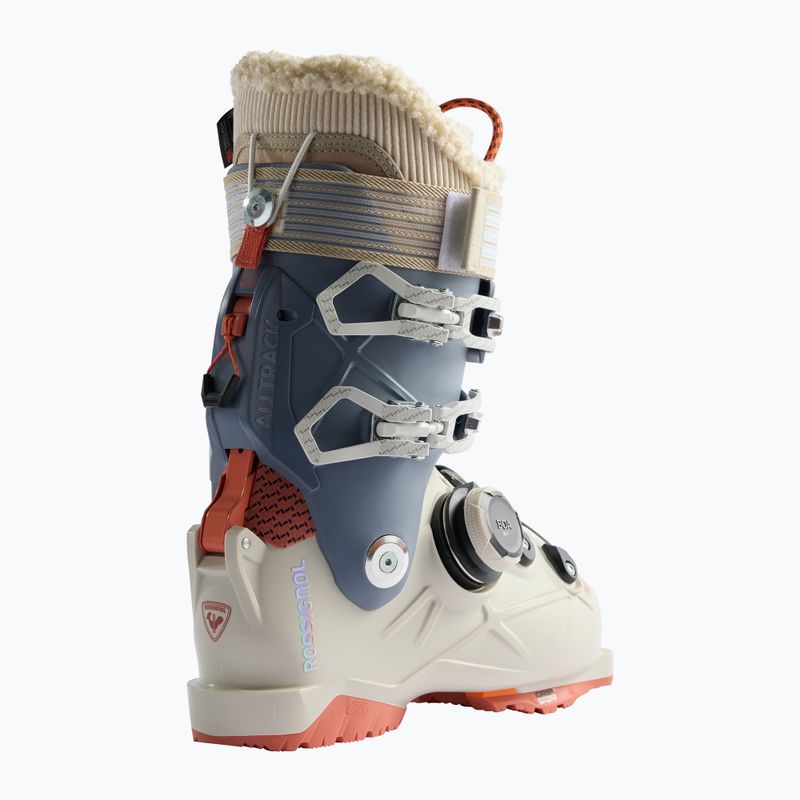 Women's ski boots Rossignol Alltrack 80 PRO BOA GW W beige/violet blue 2
