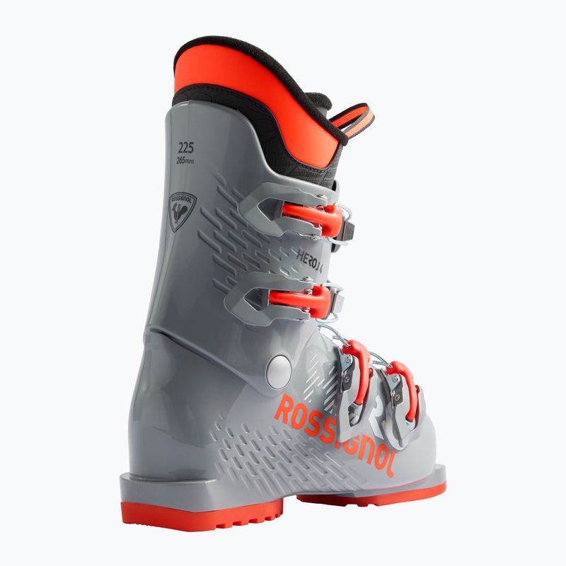 Children's ski boots Rossignol Hero J4 Jr power grey 2