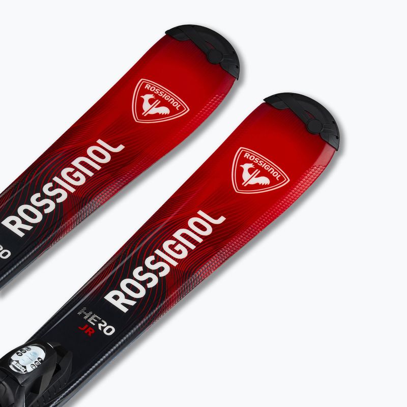 Kids’ downhill skis with bindings Rossignol Hero Jr 100-140 + Kid 4 GW 5