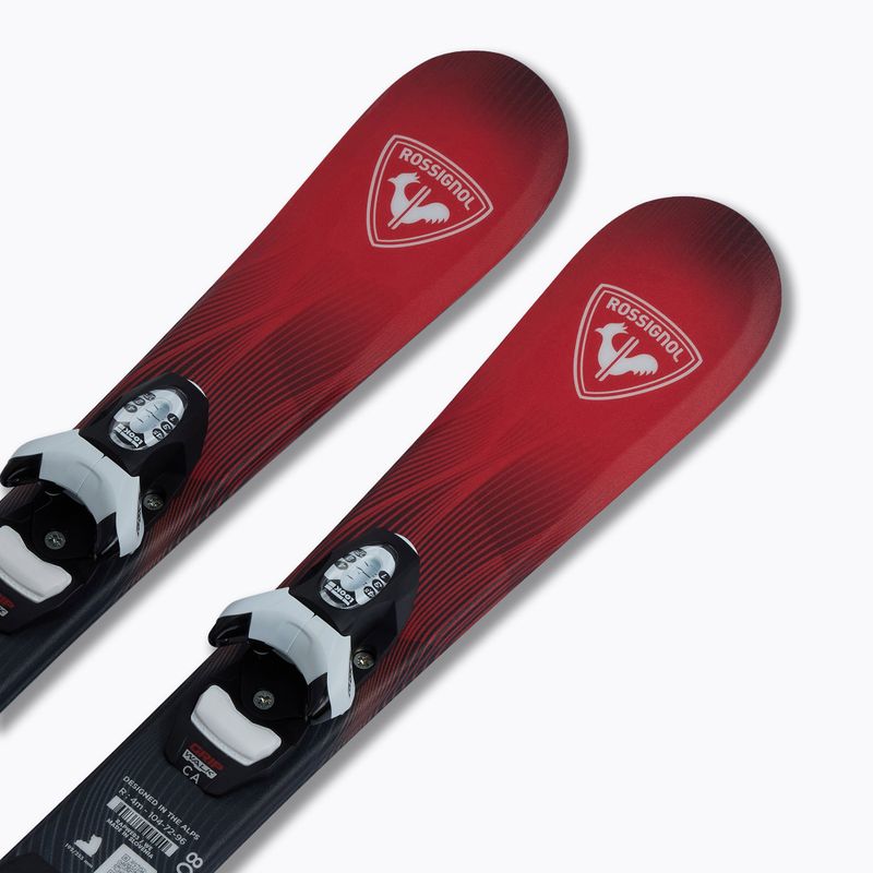 Kids’ downhill skis with bindings Rossignol Hero Kid Pre-Drilled + Team 4 GW 5
